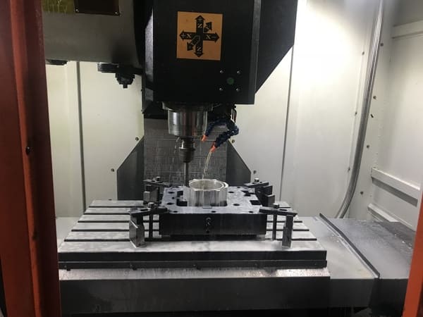 3, 4 axis CNC milling machine